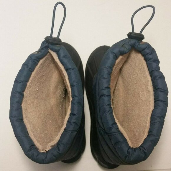 Vintage Sorel snowboots navy/black size 6 nylon